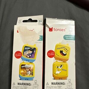 (2) 2 packs of tonies